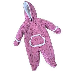 First Impressions Baby Girl Corduroy‎ Puppy Kitten Pram Suit Bunting 6-9M